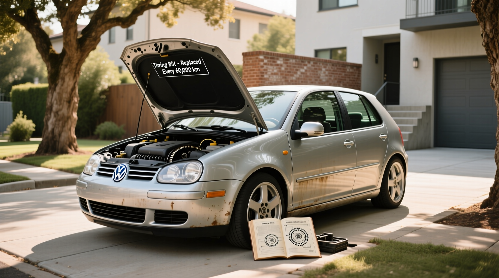 2005 vw golf timing belt or chain 