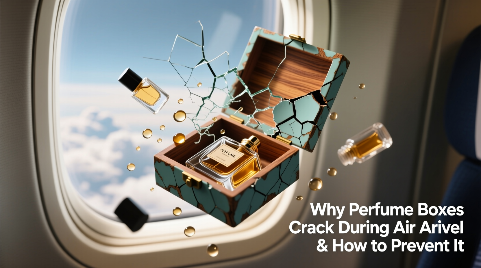 air travel perfume box crack
