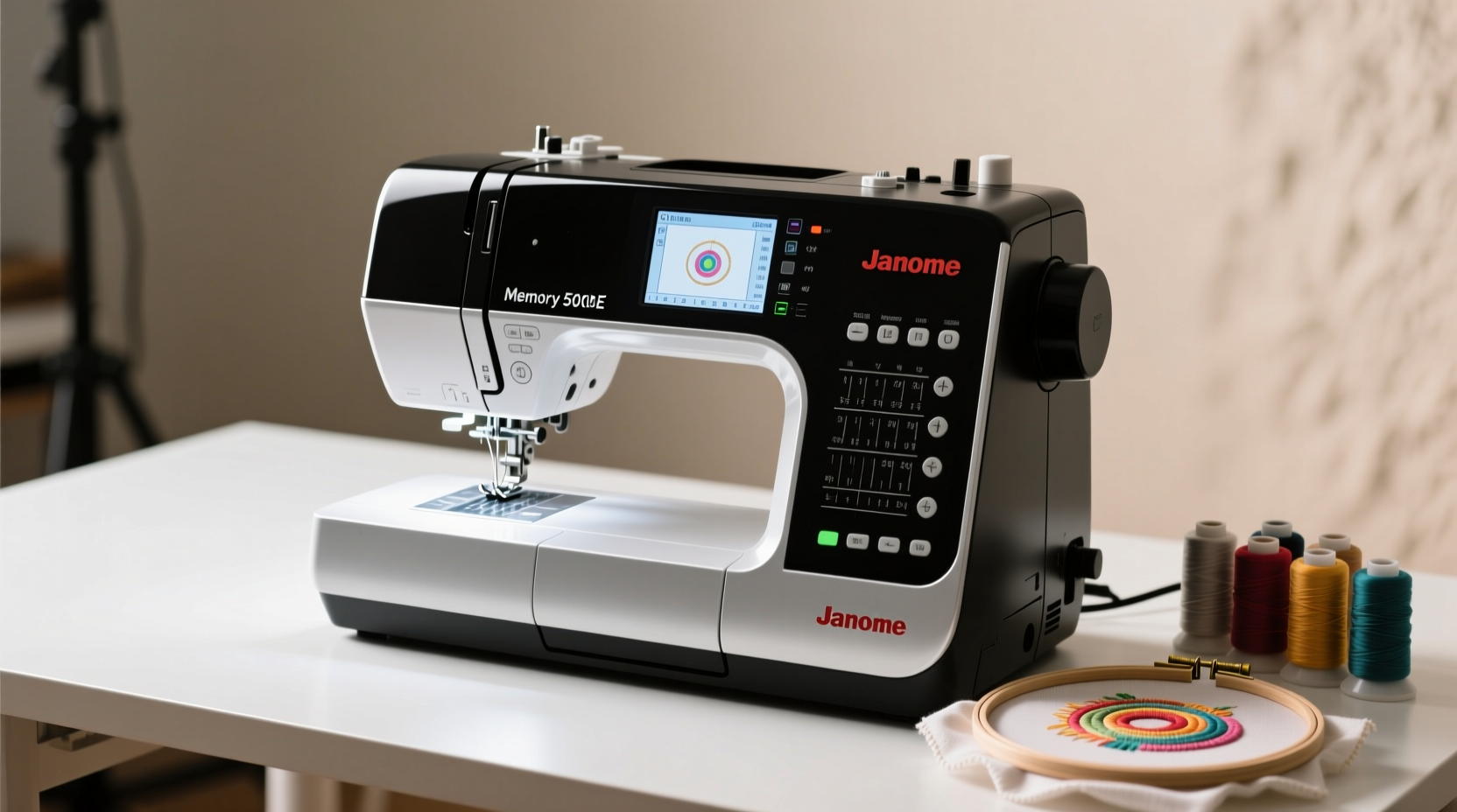 Janome Memory Craft 500E DIY Embroidery Guide: Features & Projects