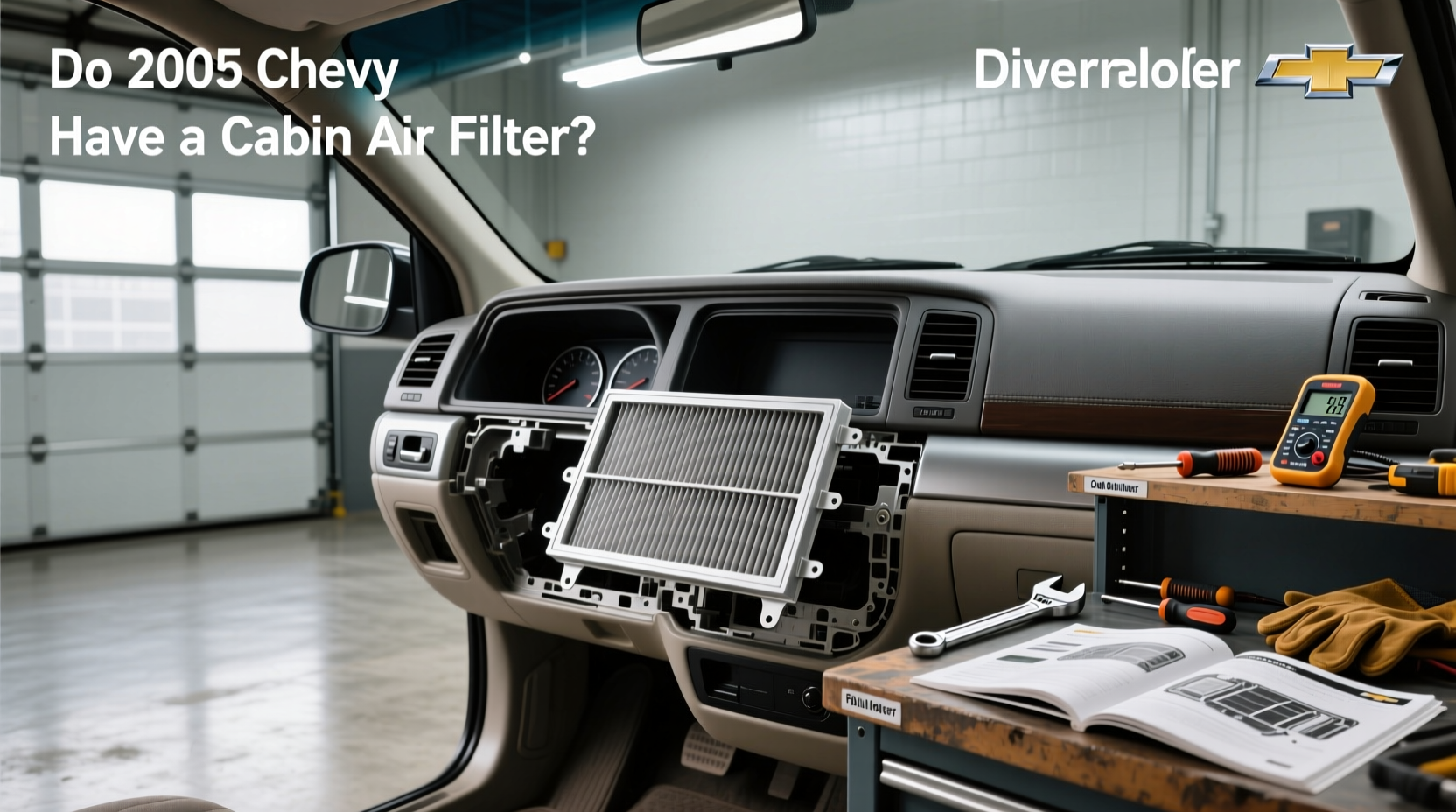 2005 silverado cabin air filter check or retrofit 