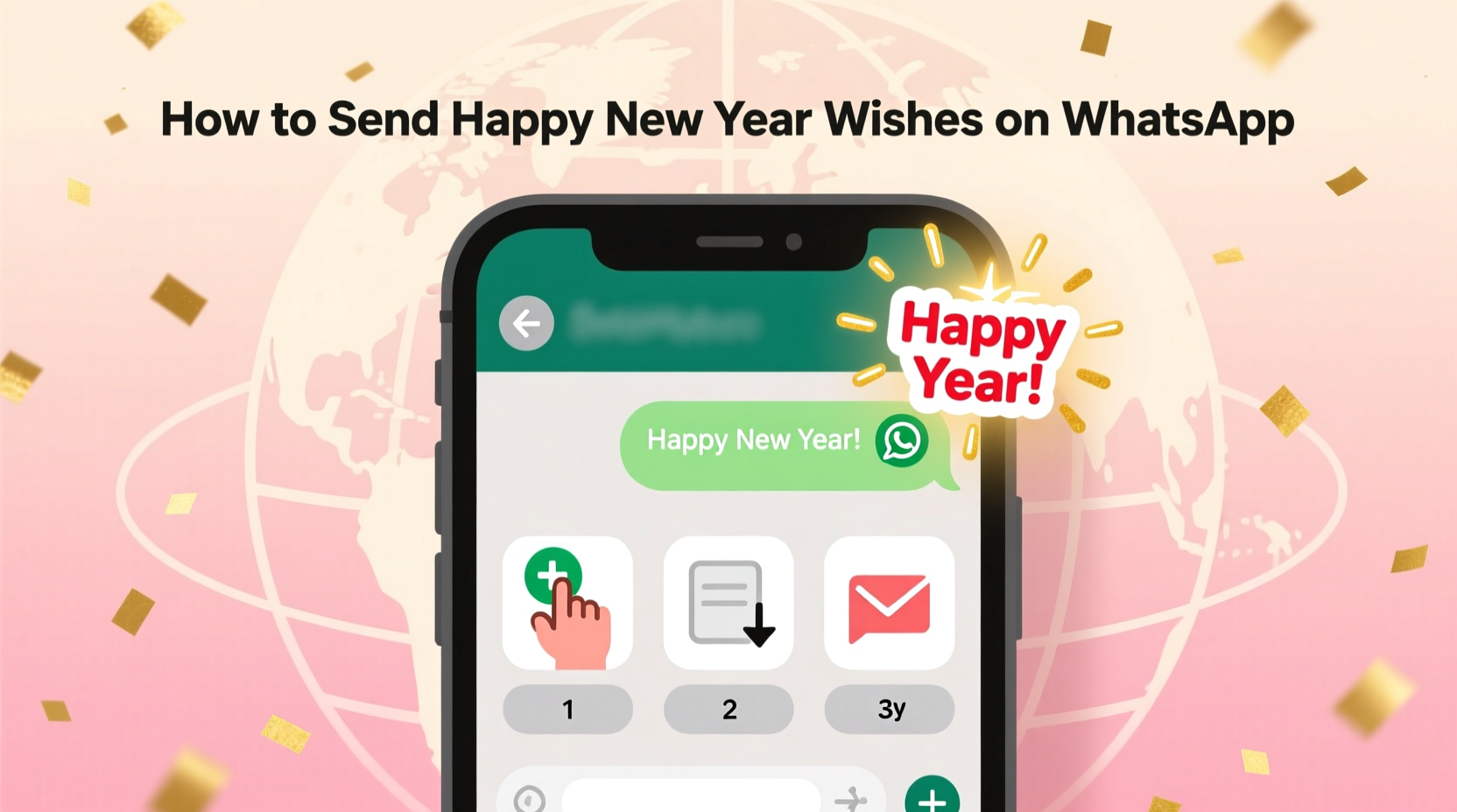how to send happy new year wishes on whatsapp