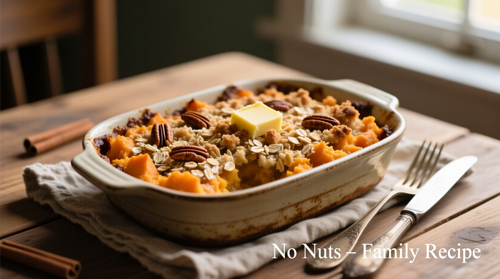 sweet potato casserole no nuts