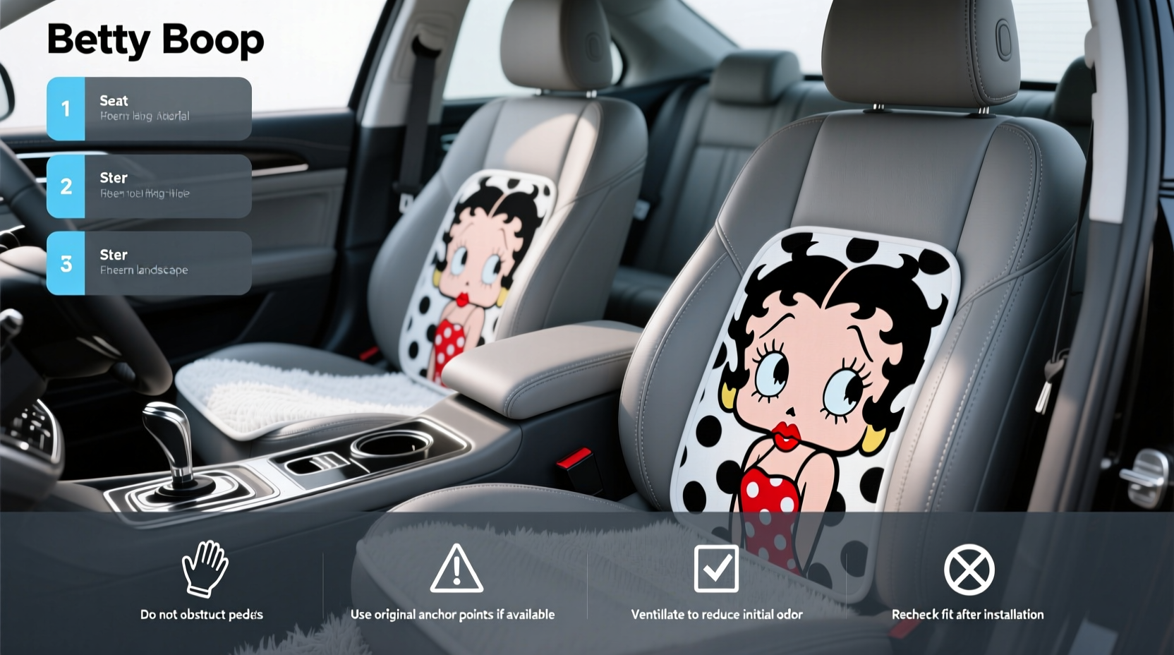 How to Choose Betty Boop Seat Covers AutoZone: Buying Guide