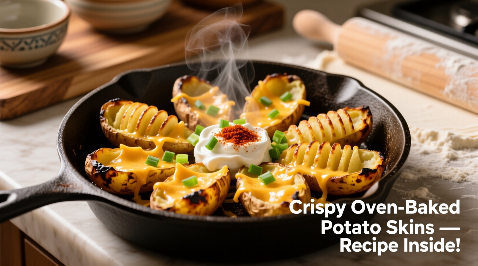 potato skins recipe oven