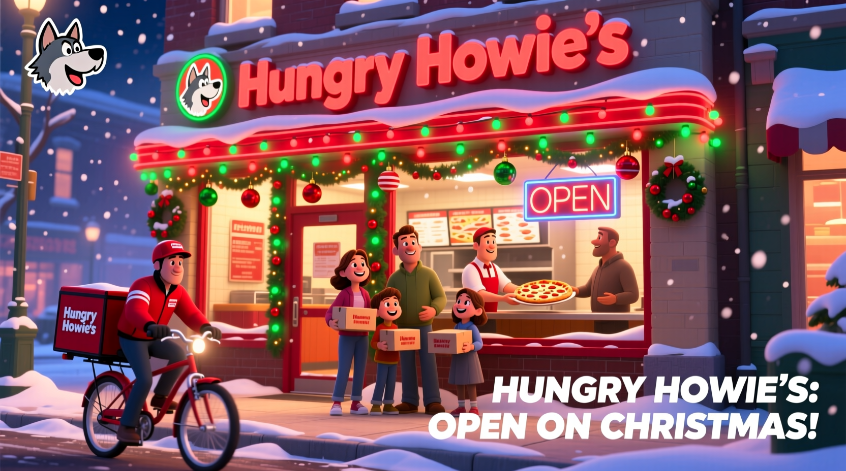 is hungry howies open on christmas