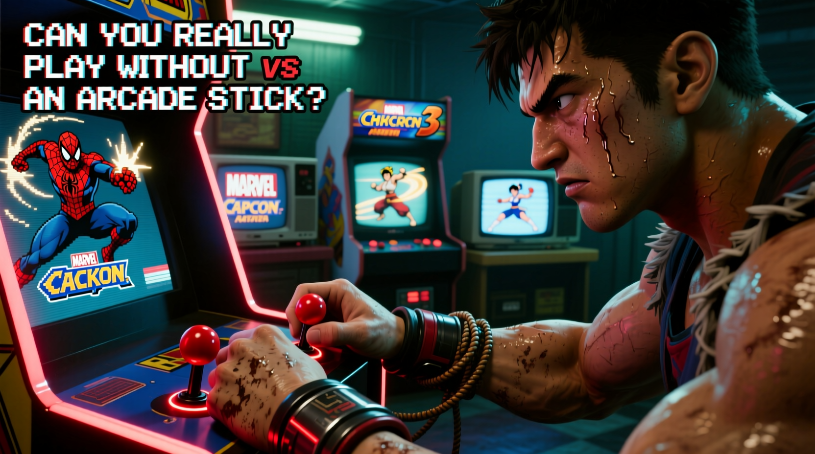 marvel vs capcom 3 can you really play without an arcade stick