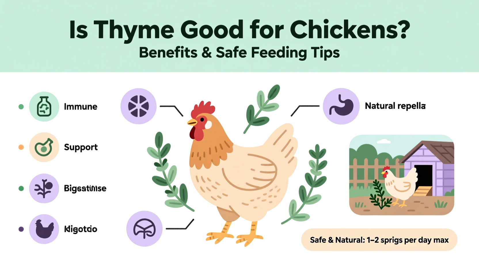 Is Thyme Good for Chickens? Benefits & Safe Feeding Tips