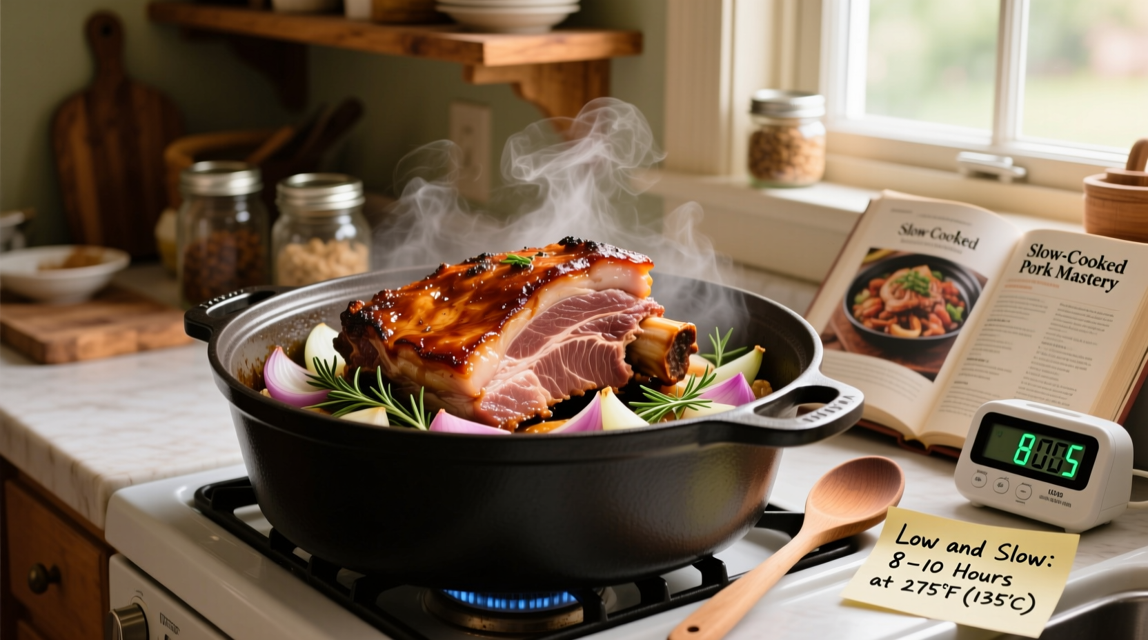 how long to slow cook pork