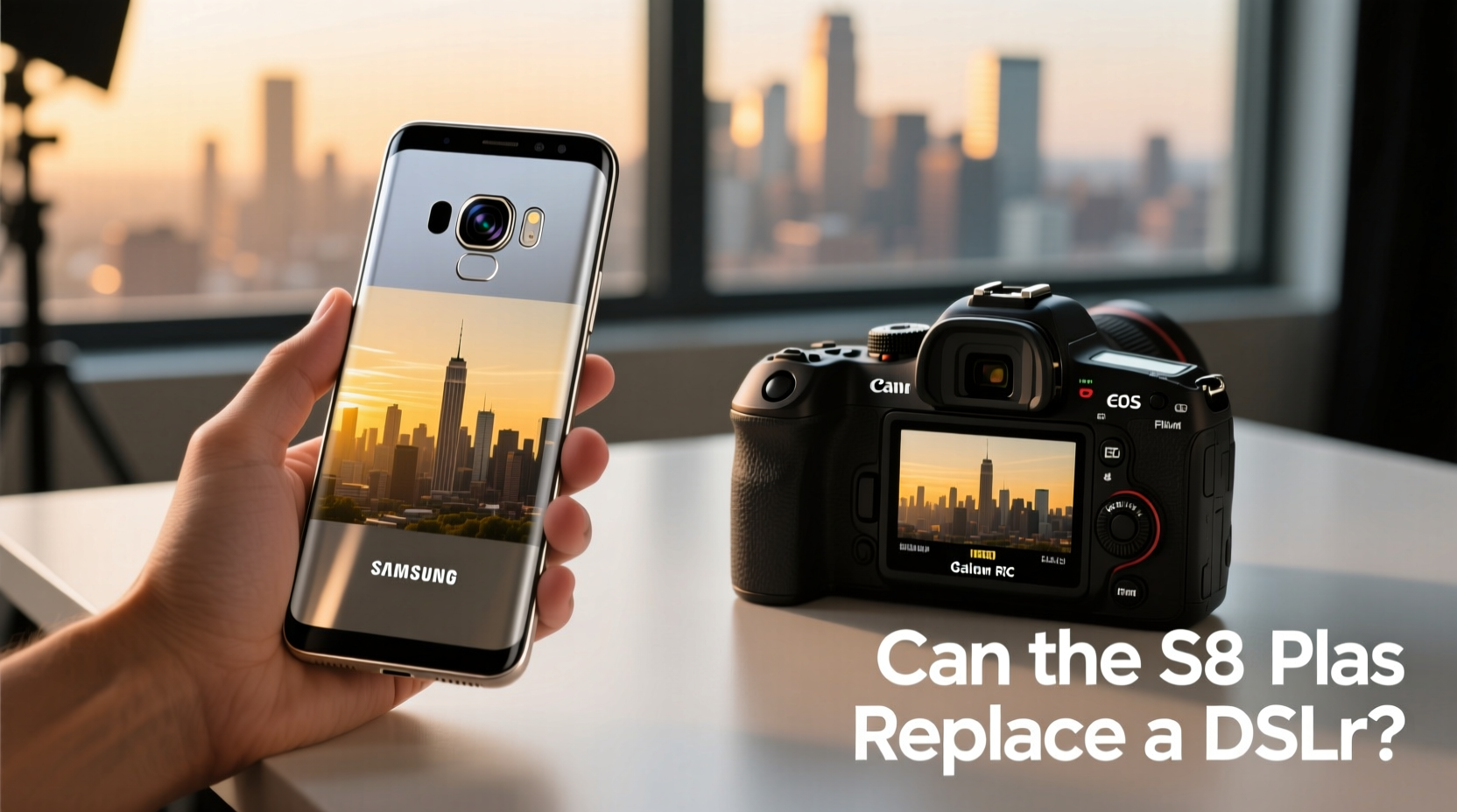 is the samsung s8 plus camera good enough to replace a dslr