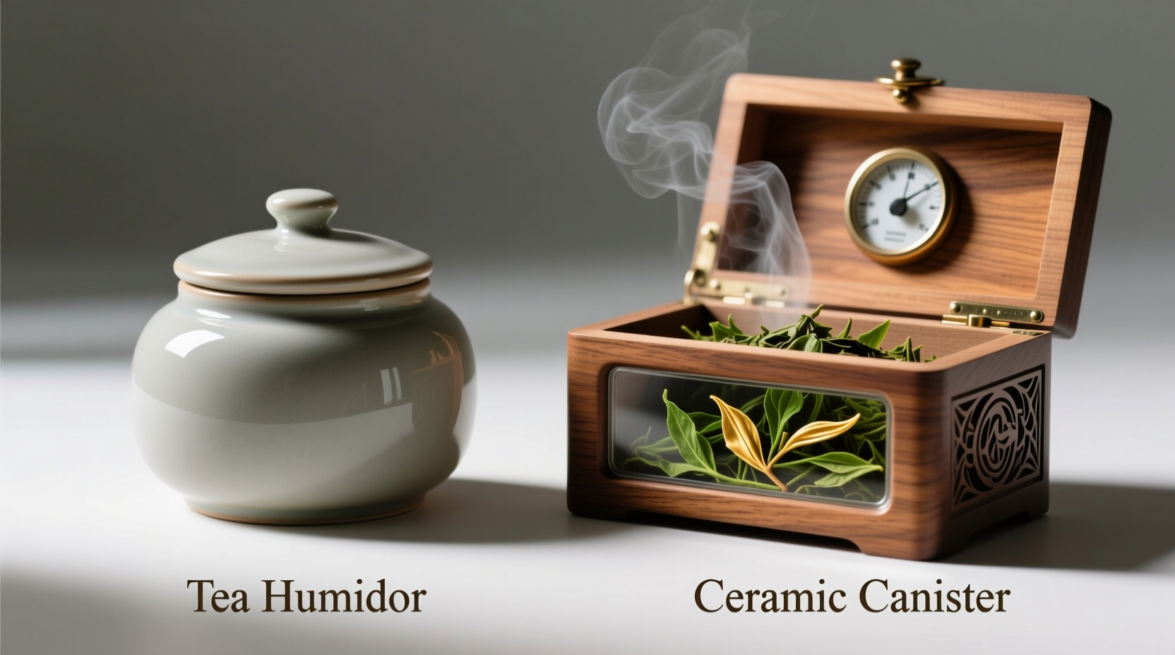 ceramic canister vs tea humidor which keeps my tea fresher