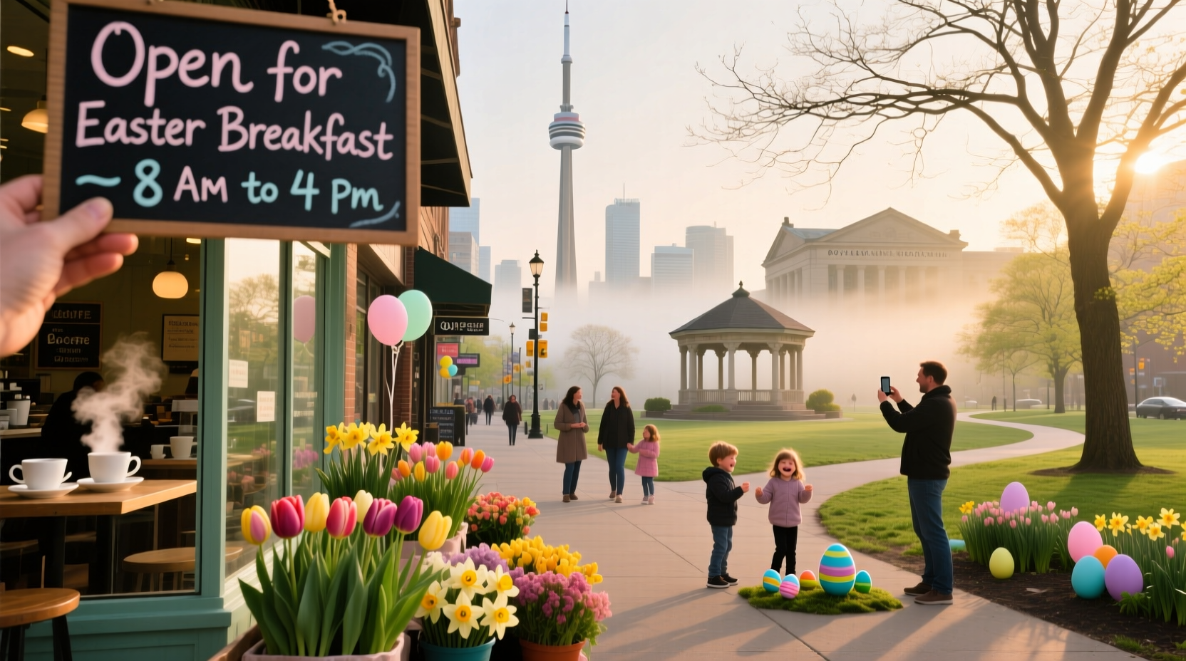 what is open on easter sunday in toronto