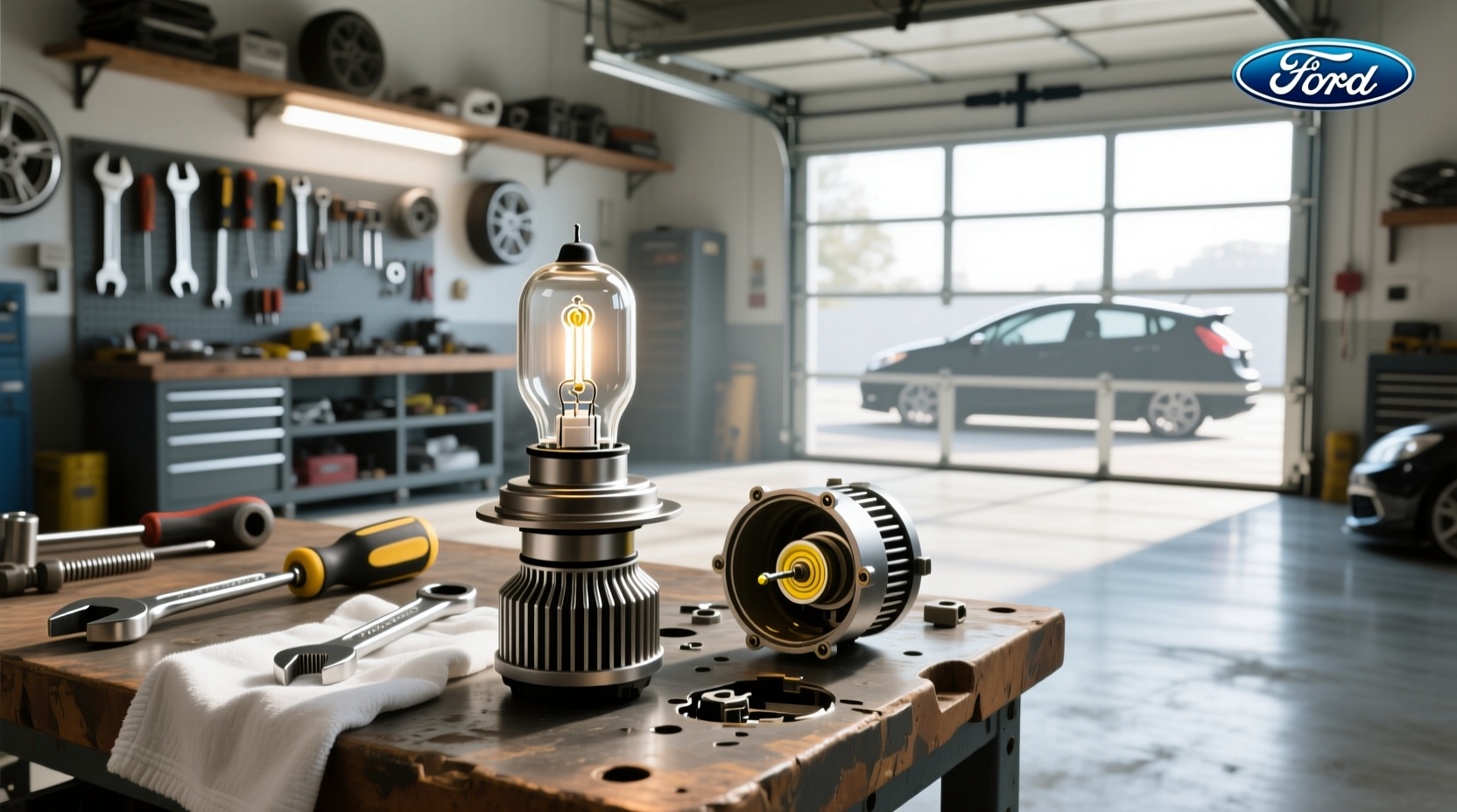 2013 ford fiesta headlight bulb guide