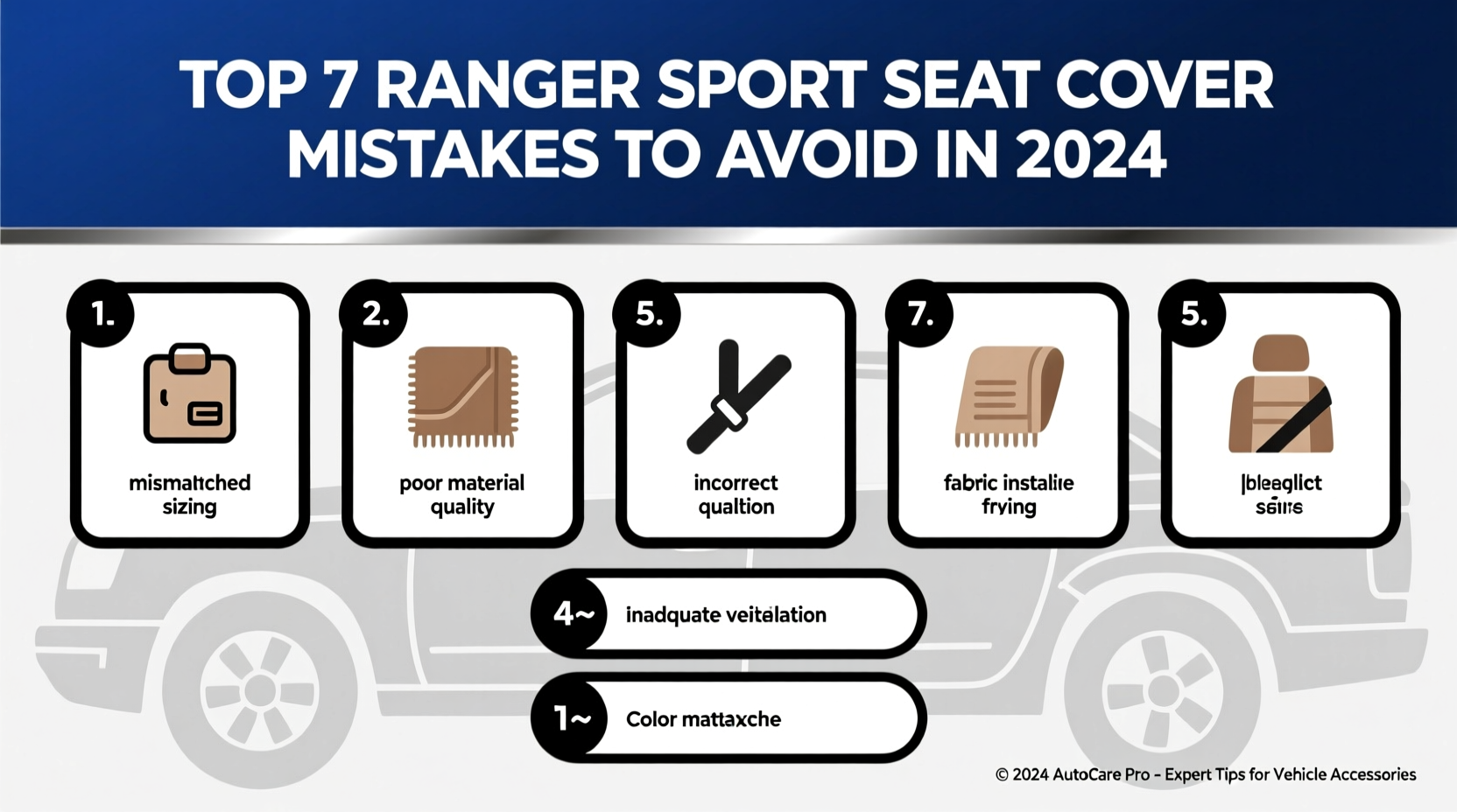 ranger sport seat cover mistakes