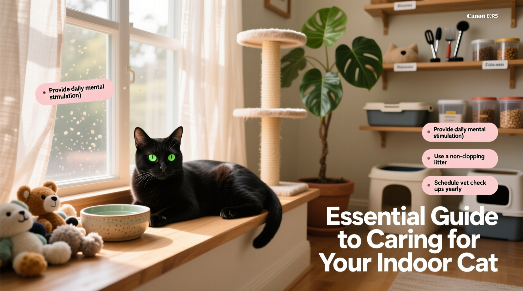 essential guide to caring for your indoor cat practical tips for a happy healthy feline
