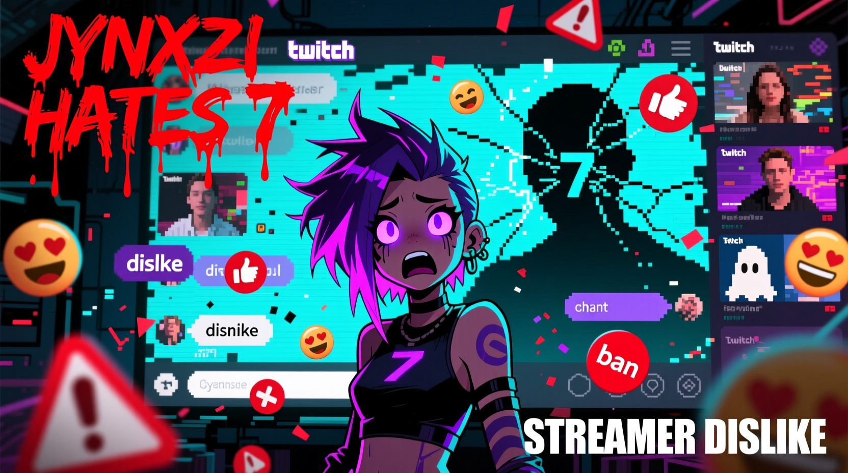 why does jynxzi hate 7 exploring the twitch streamers dislike