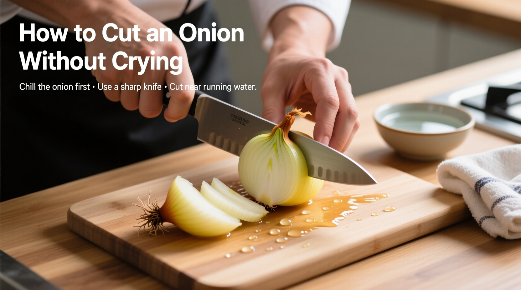 How to Cut an Onion Without Crying: 5 Science-Backed Methods