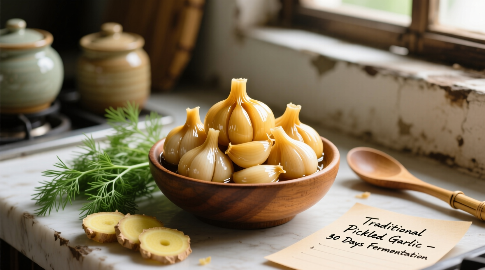 pickled garlic recipes