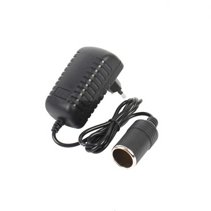 AC to DC Converter 12W 24W Car Cigarette Lighter Socket Charger 110-240V to  12V AC/DC Power Adapter