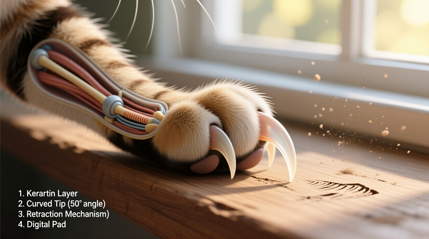 why are cat claws so sharp understanding feline claws