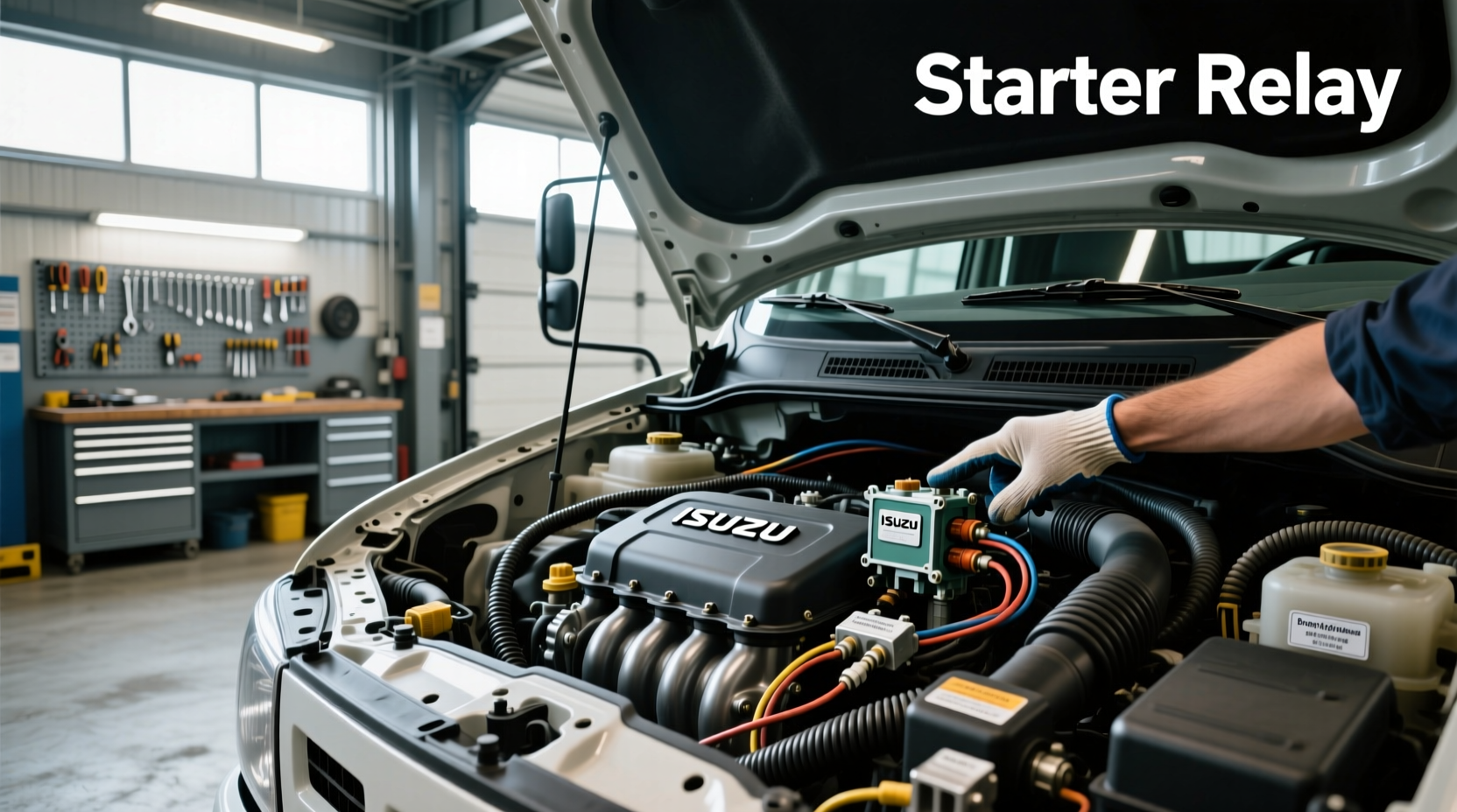 How to Find the Isuzu NPR Starter Relay Location