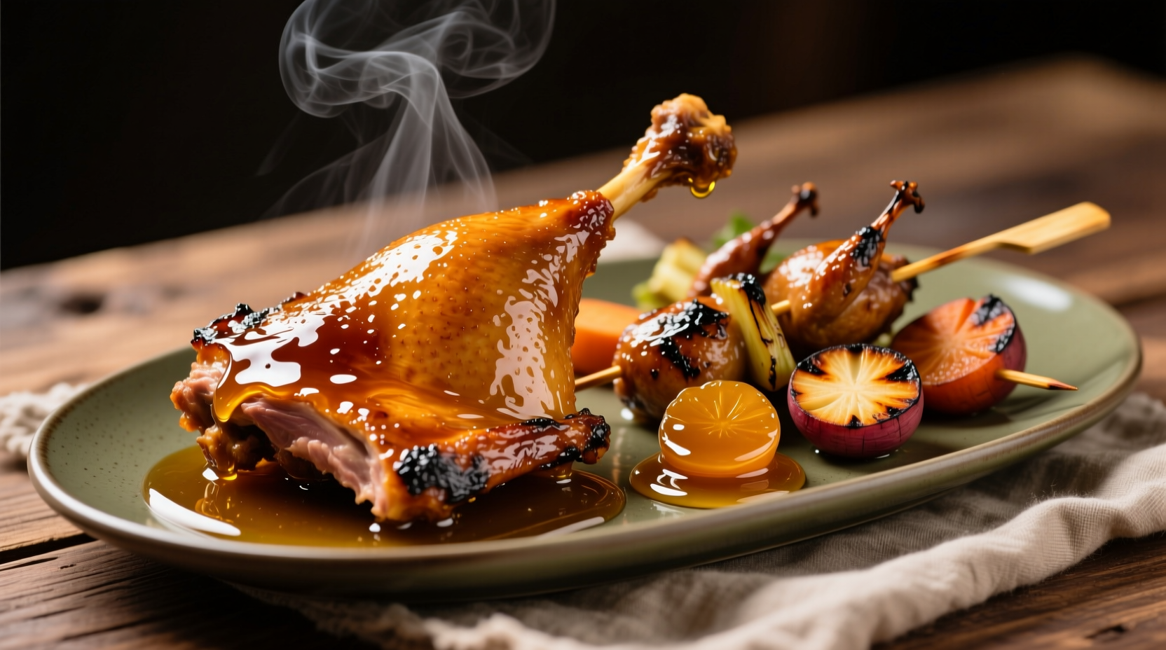 more of your savory foods could do with a honey finish