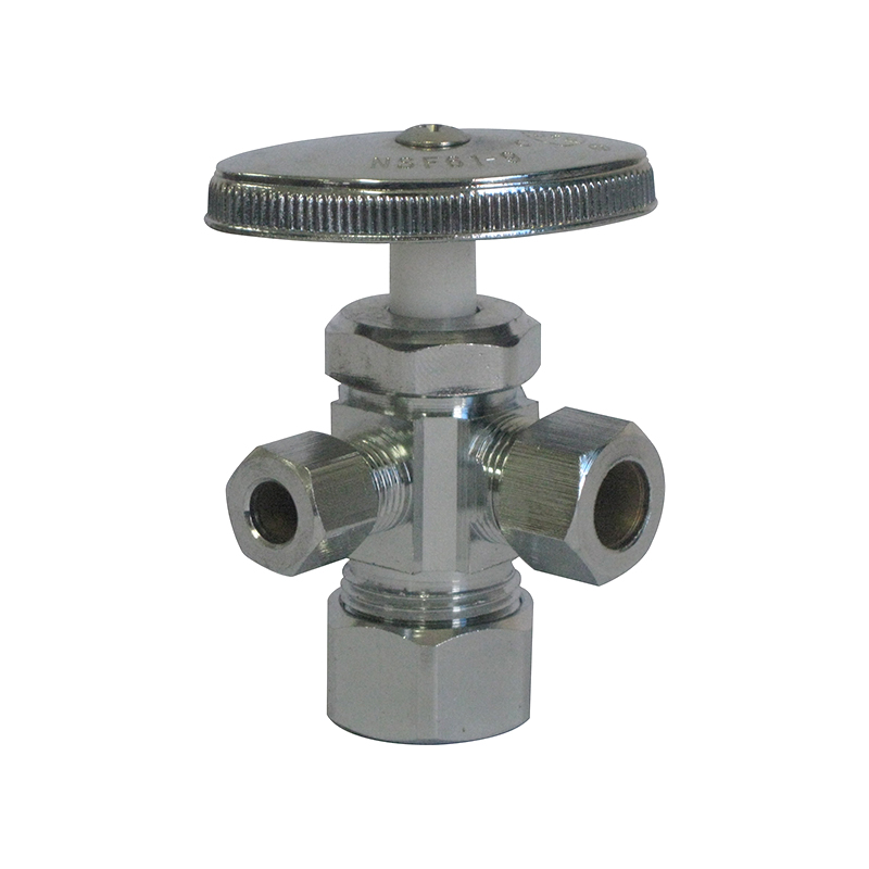 Wholesale Copper water angle shut off valve from hardware factory