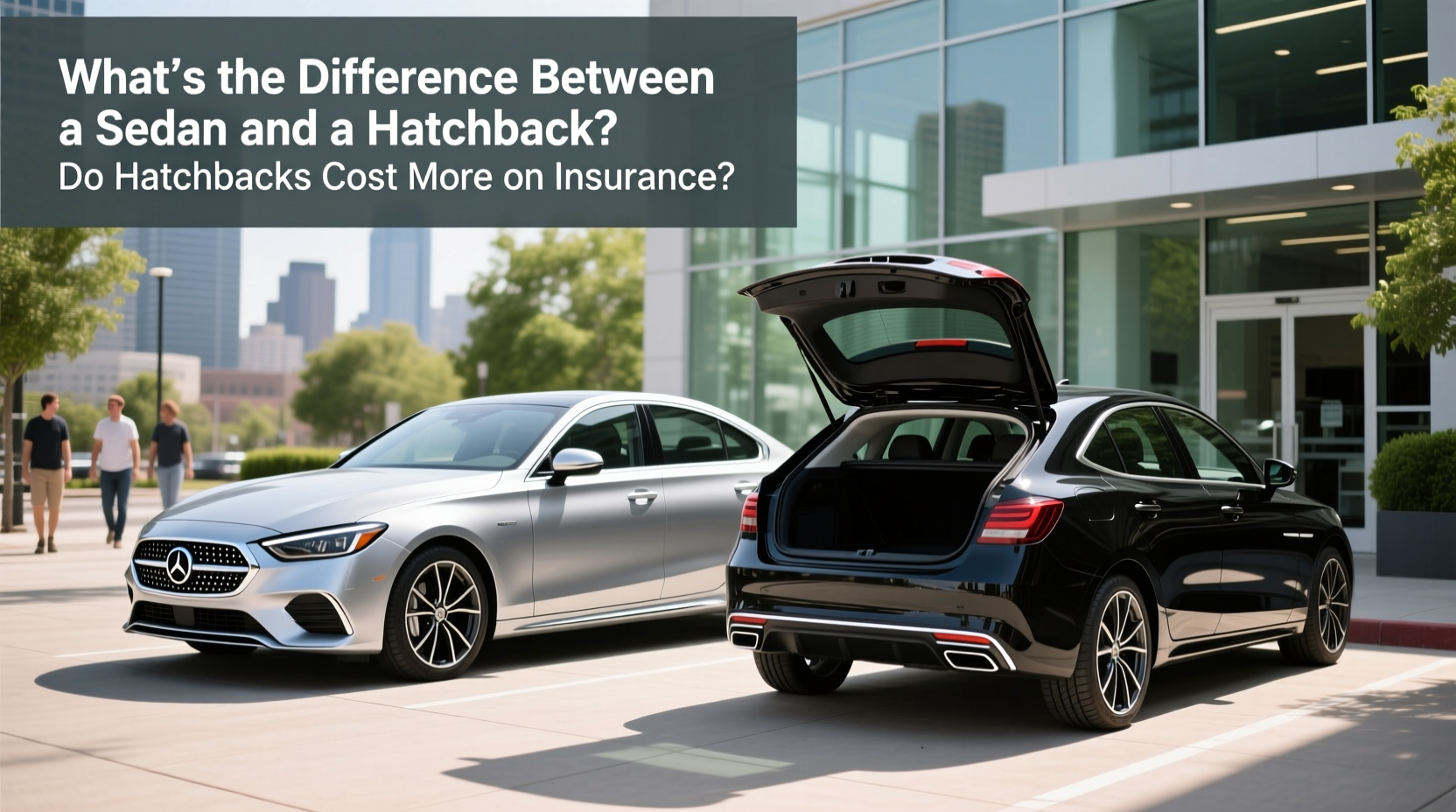 Difference between sedan and hatchback car designs