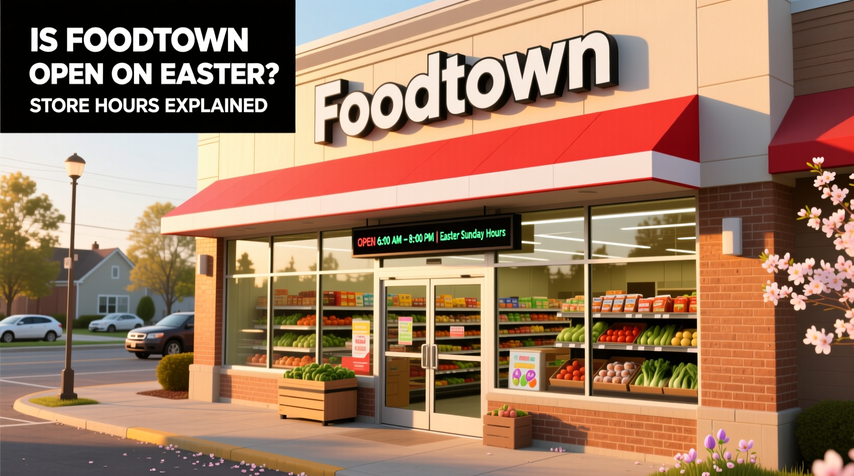 is foodtown open on easter
