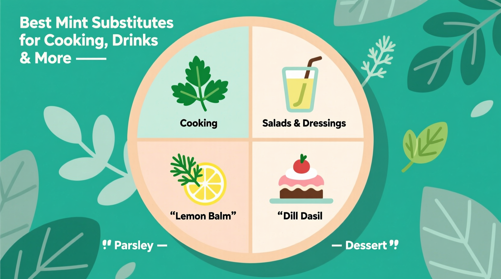 Best Mint Substitutes for Cooking, Drinks & More