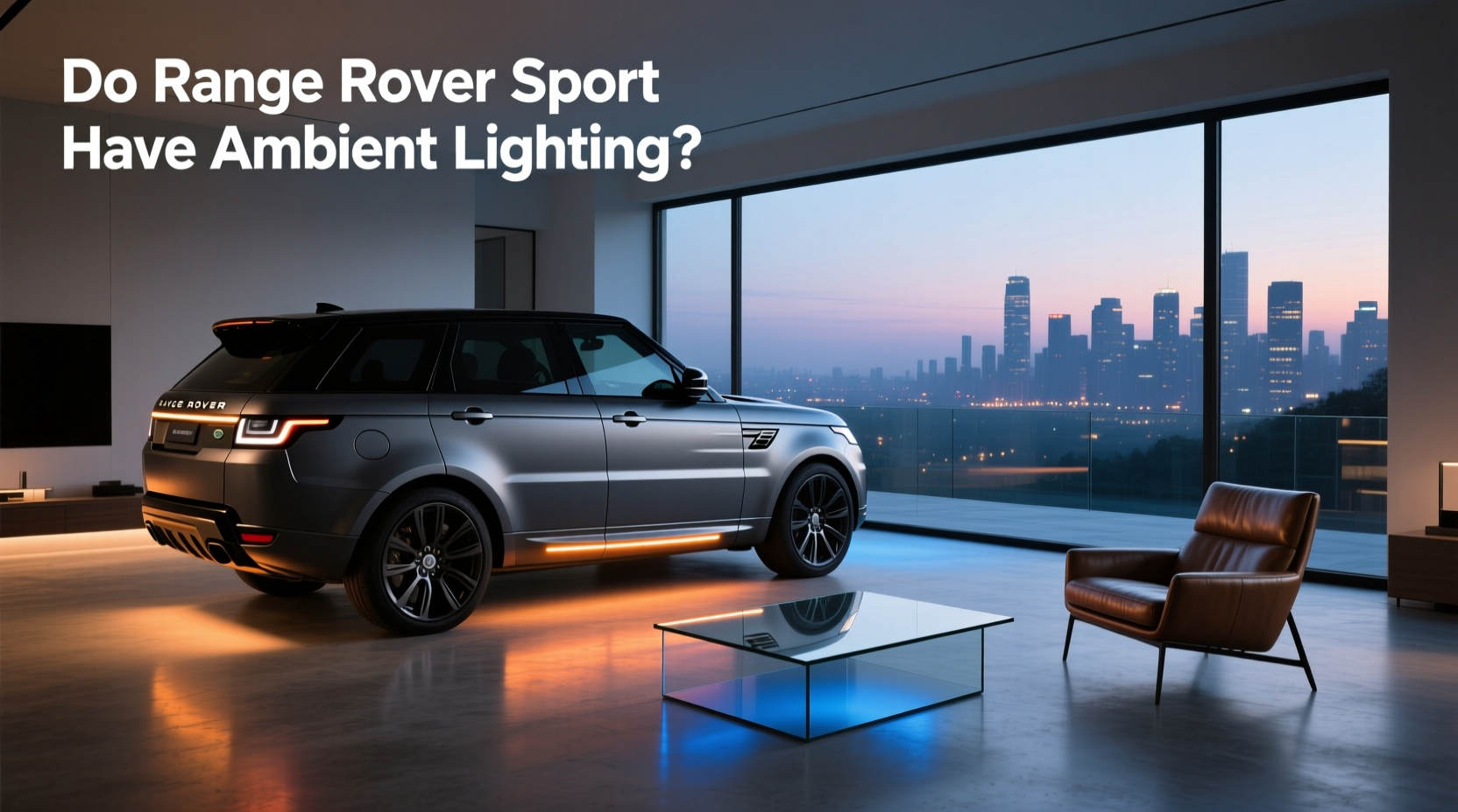 Ambient Lighting Range Rover Sport: A Practical Guide