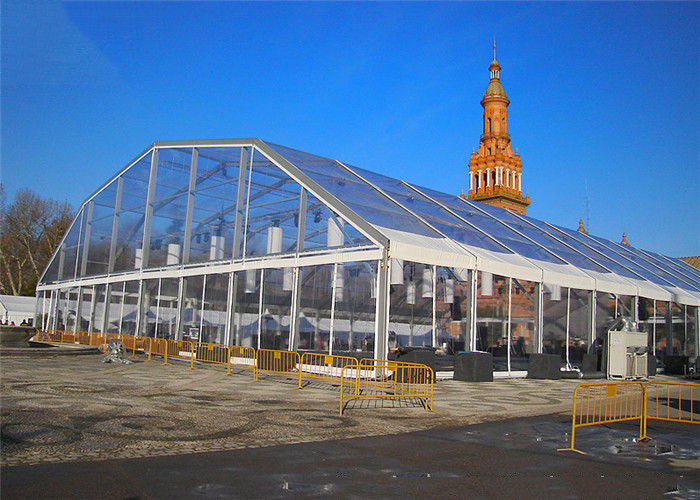 Outdoor Wedding 30x60 Frame Tent Glass Polygon Banquet Party Marquee