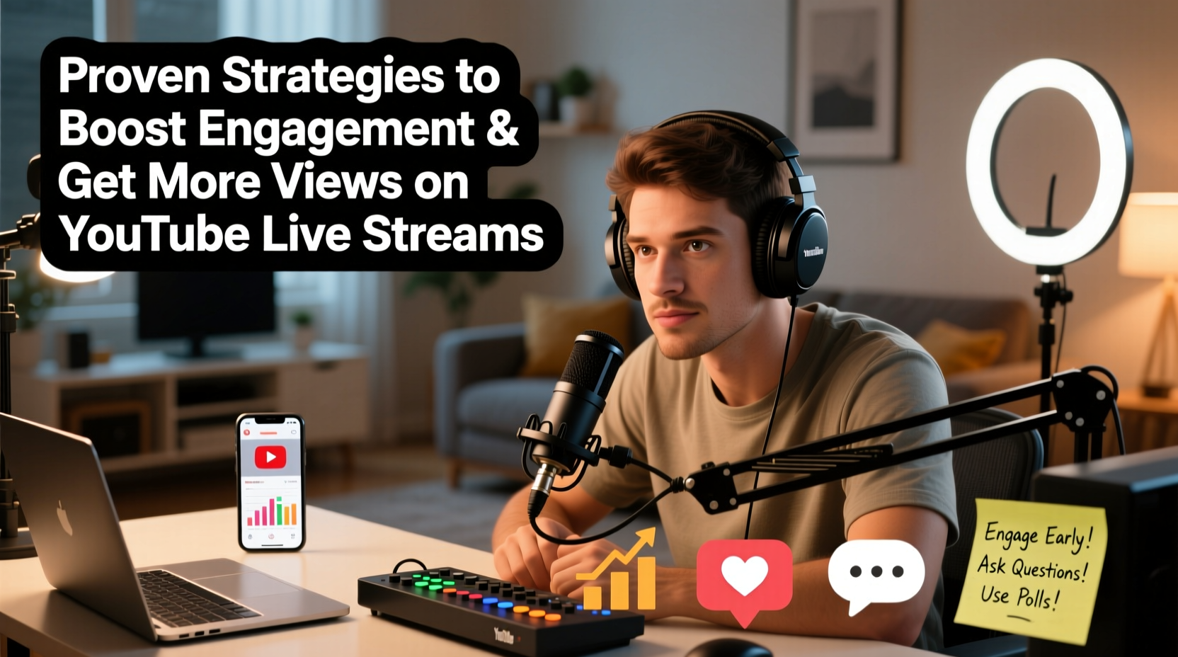 proven strategies to boost engagement and get more views on your youtube live streams