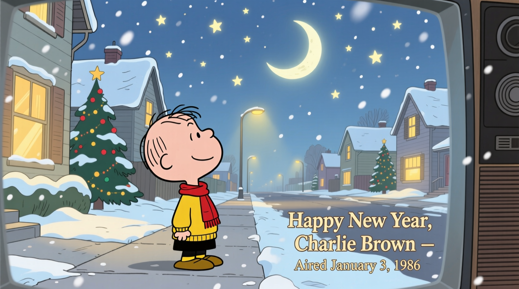 Happy New Year, Charlie Brown Aired January 3, 1986