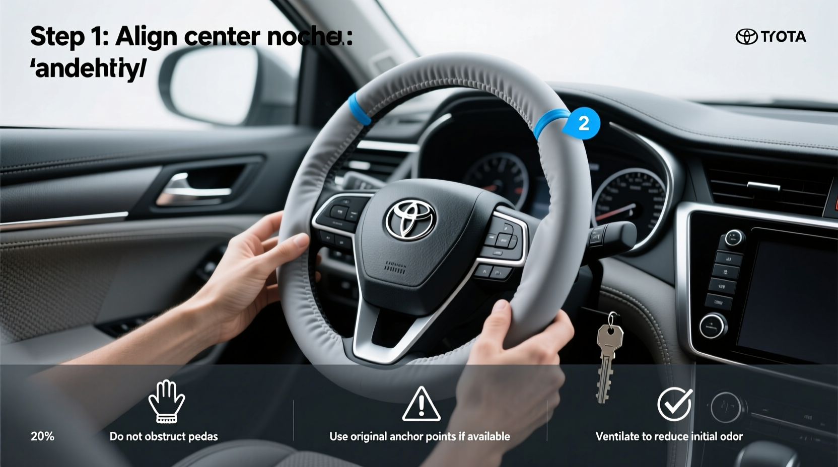 How to Choose Steering Wheel Covers Size for Toyota Corolla