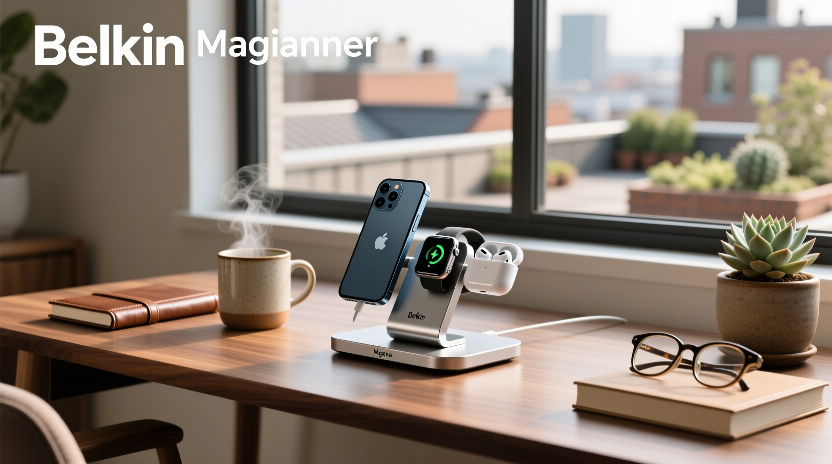 Belkin MagSafe 3-in-1 Charging Stand Guide