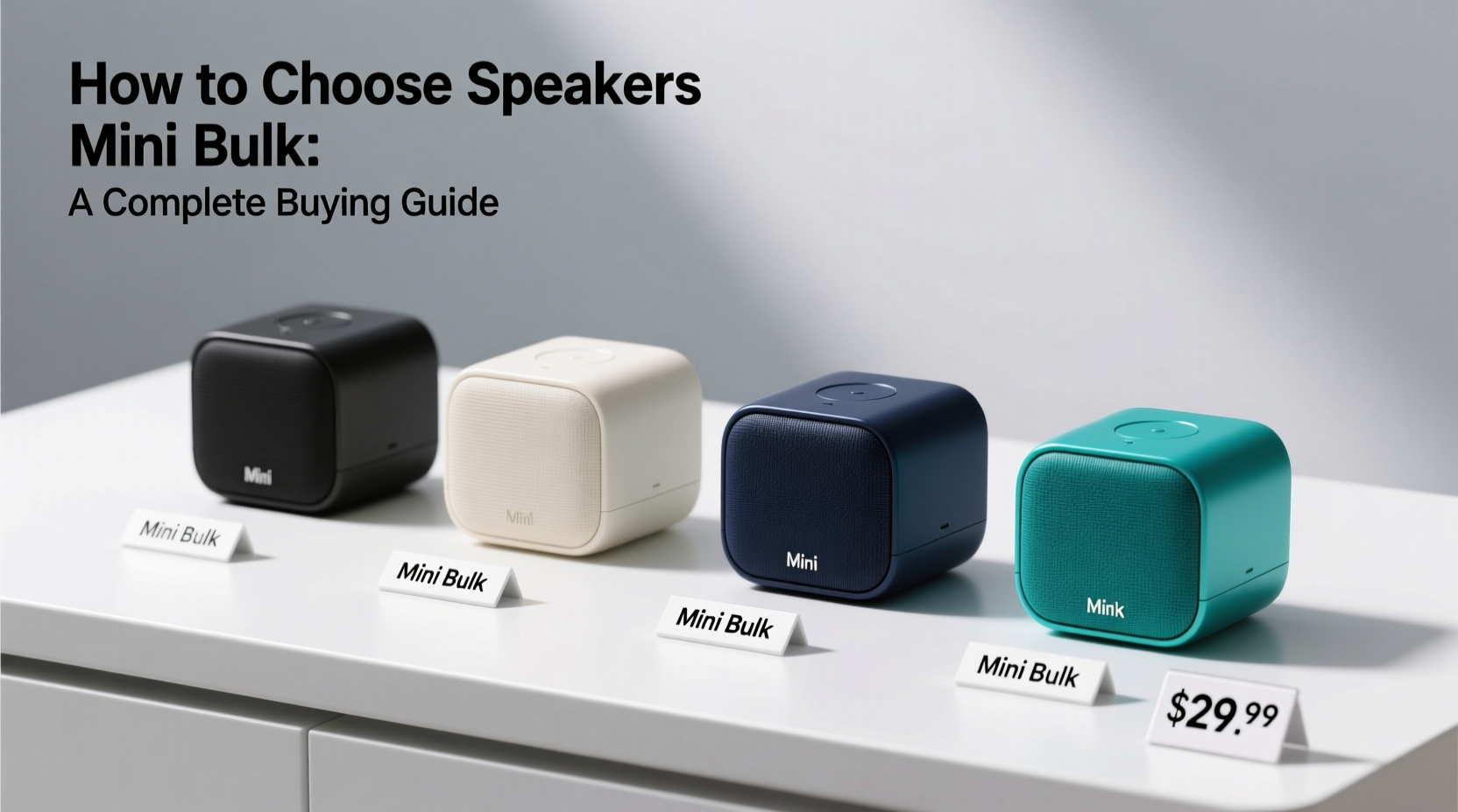 speakers mini bulk