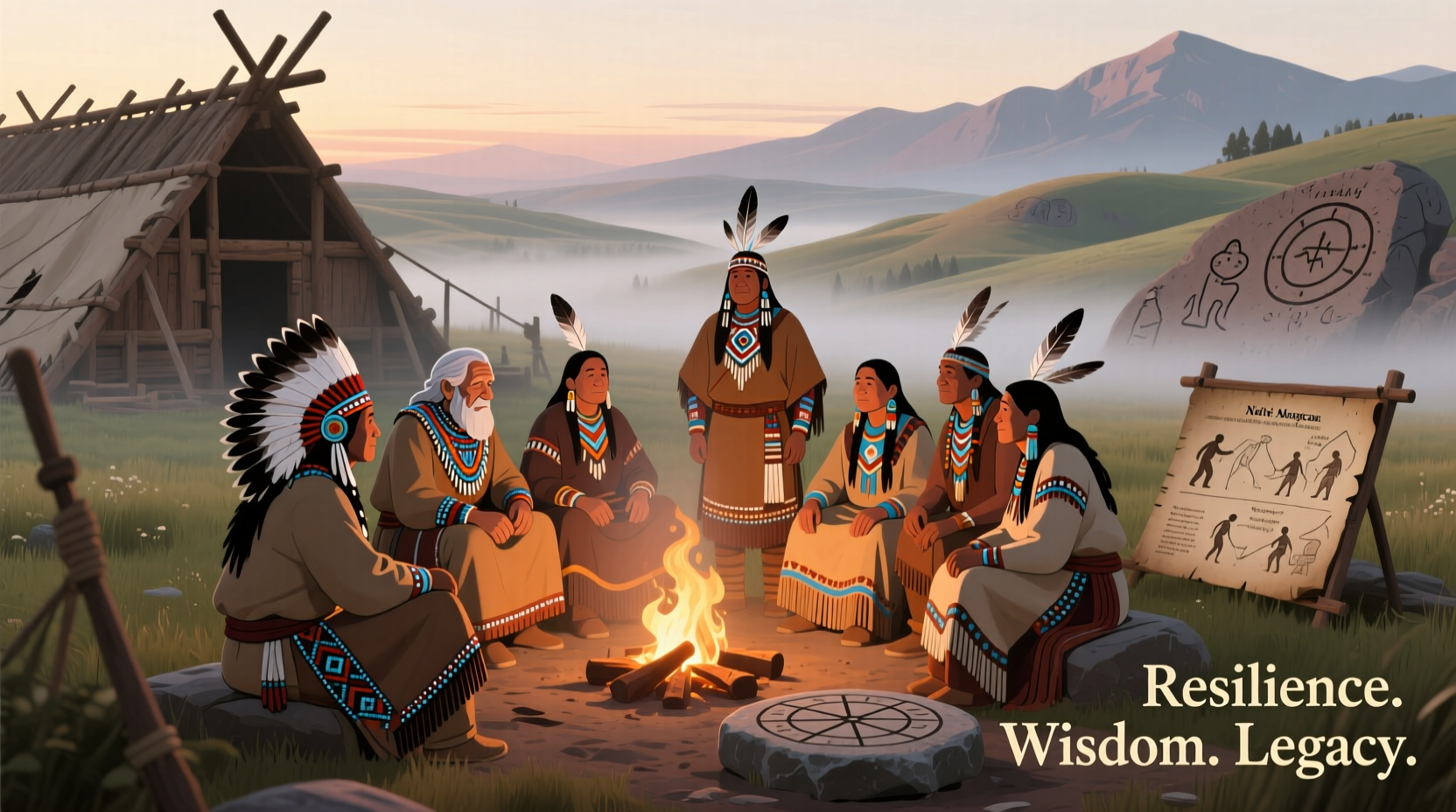 why are native americans important history contributions