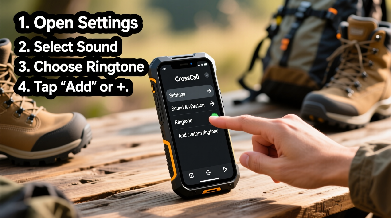 how to customize your crosscall phone with a personal ringtone step by step guide