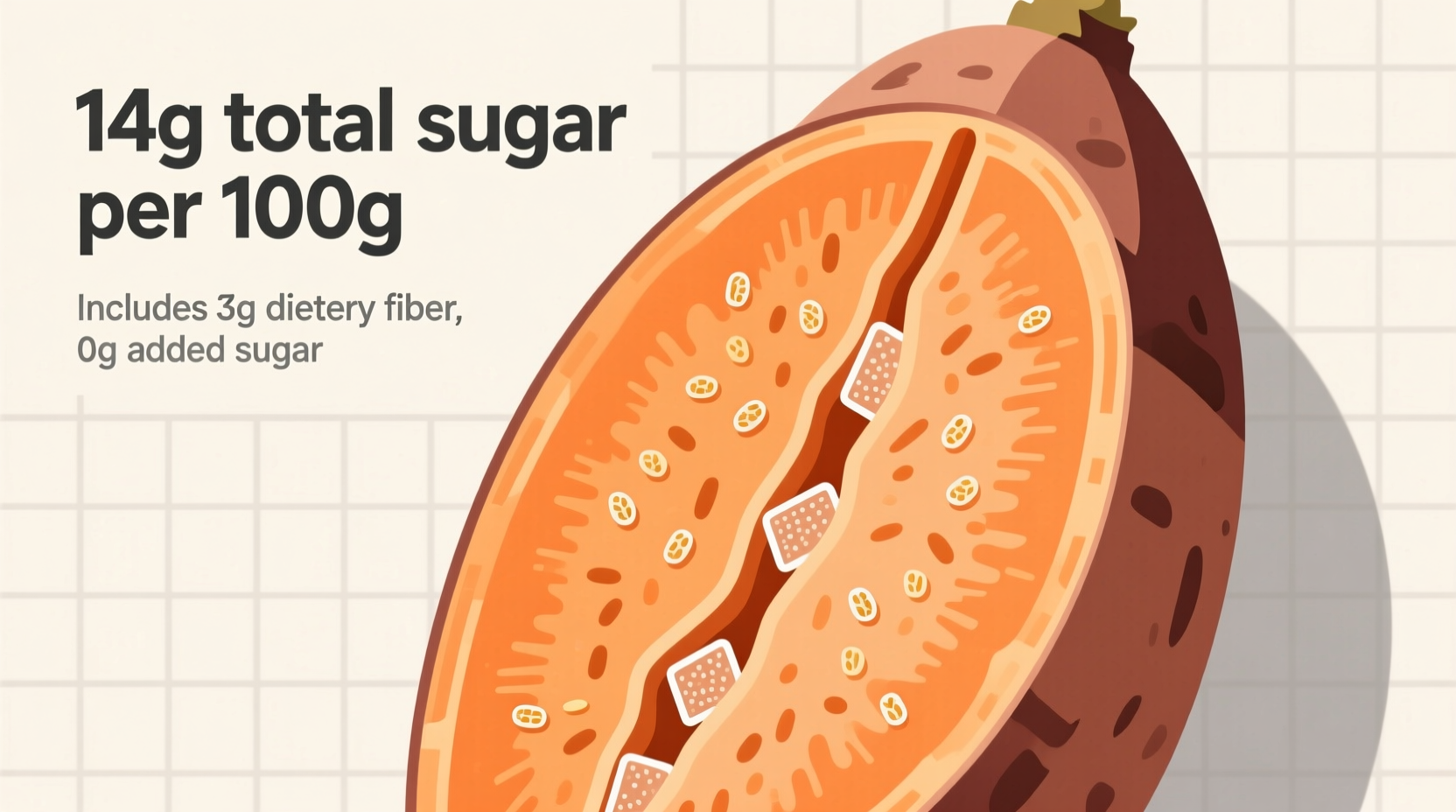 Sweet Potato Sugar Content: 6.5g Per Medium Potato (Data)