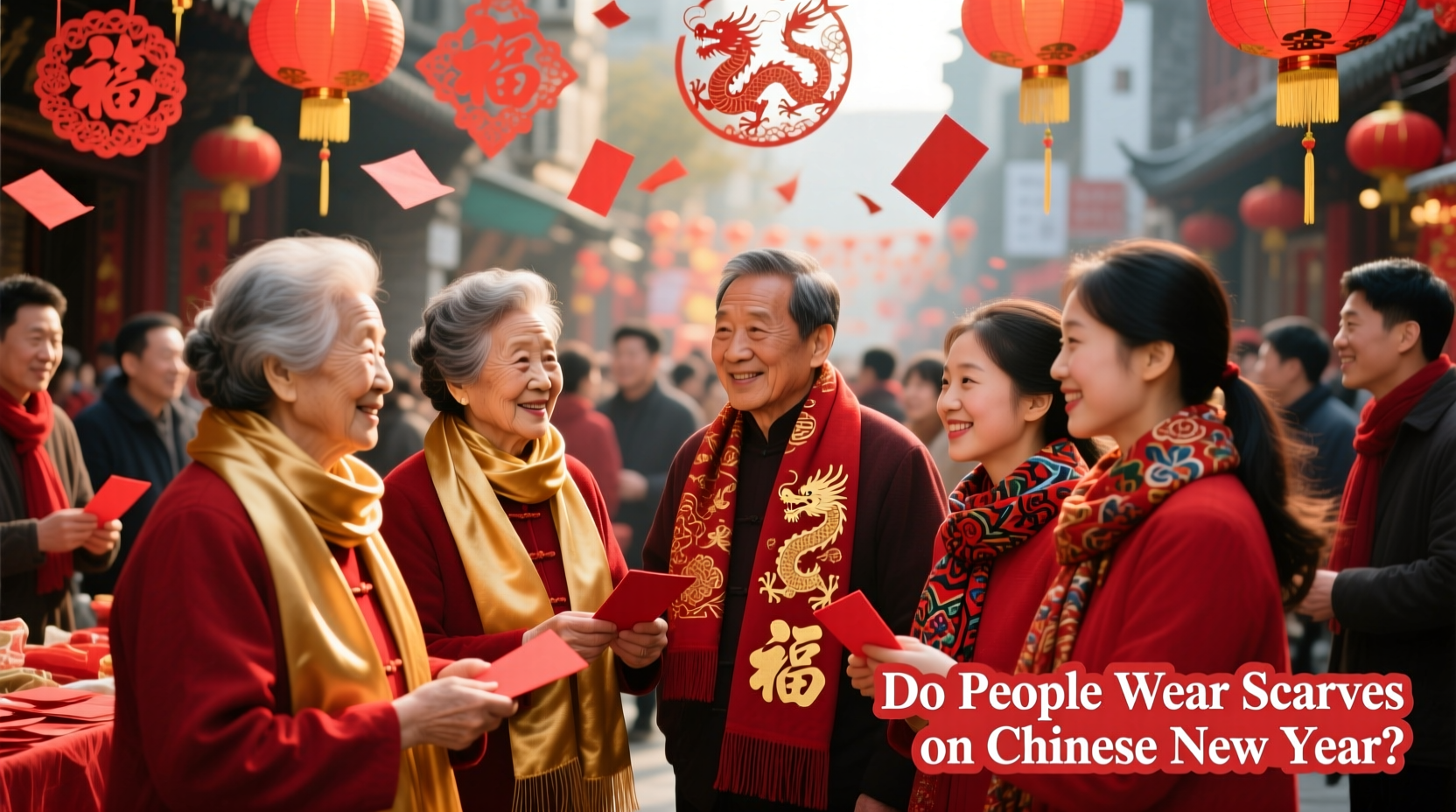do people where scarves on chinese new year