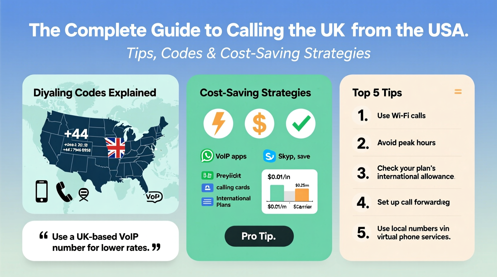 The Complete Guide To Calling The Uk From The Usa Tips Codes And Cost ...