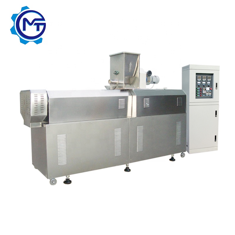Rice Flour Food Powder Processing Equipment Double Screw Extruder 100kw