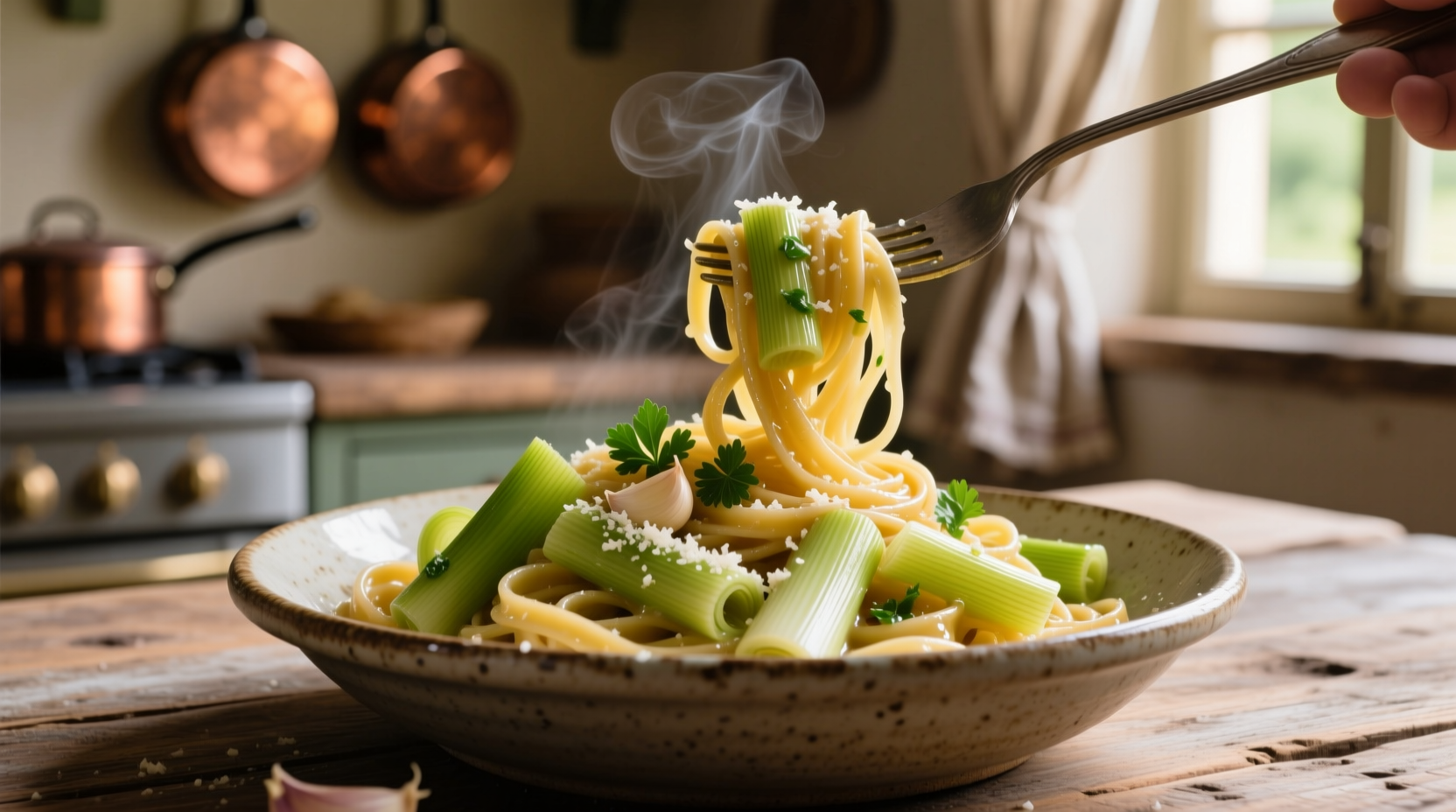 leek pasta