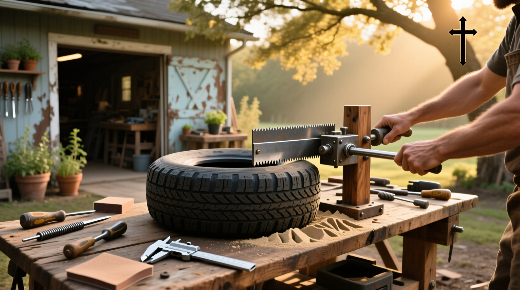 How to Make a Homemade Tire Groover Safely and Effectively