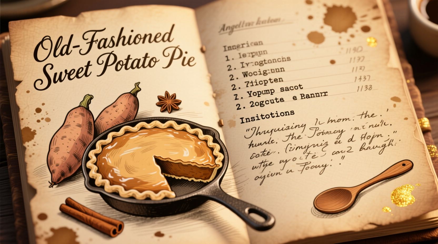 Authentic Old Fashioned Sweet Potato Pie Recipe (Classic)