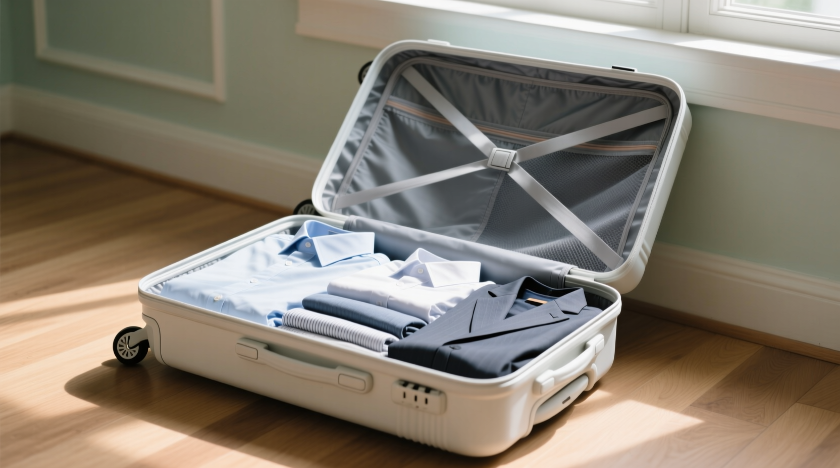 pack a wrinkle free suitcase by stuffing your folds