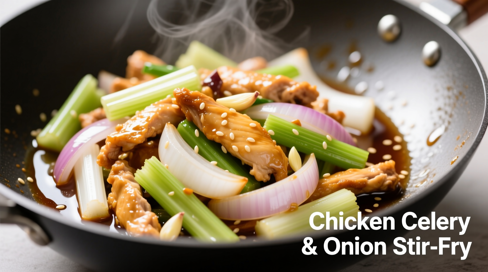 what kind of food consists of chicken celery and onions