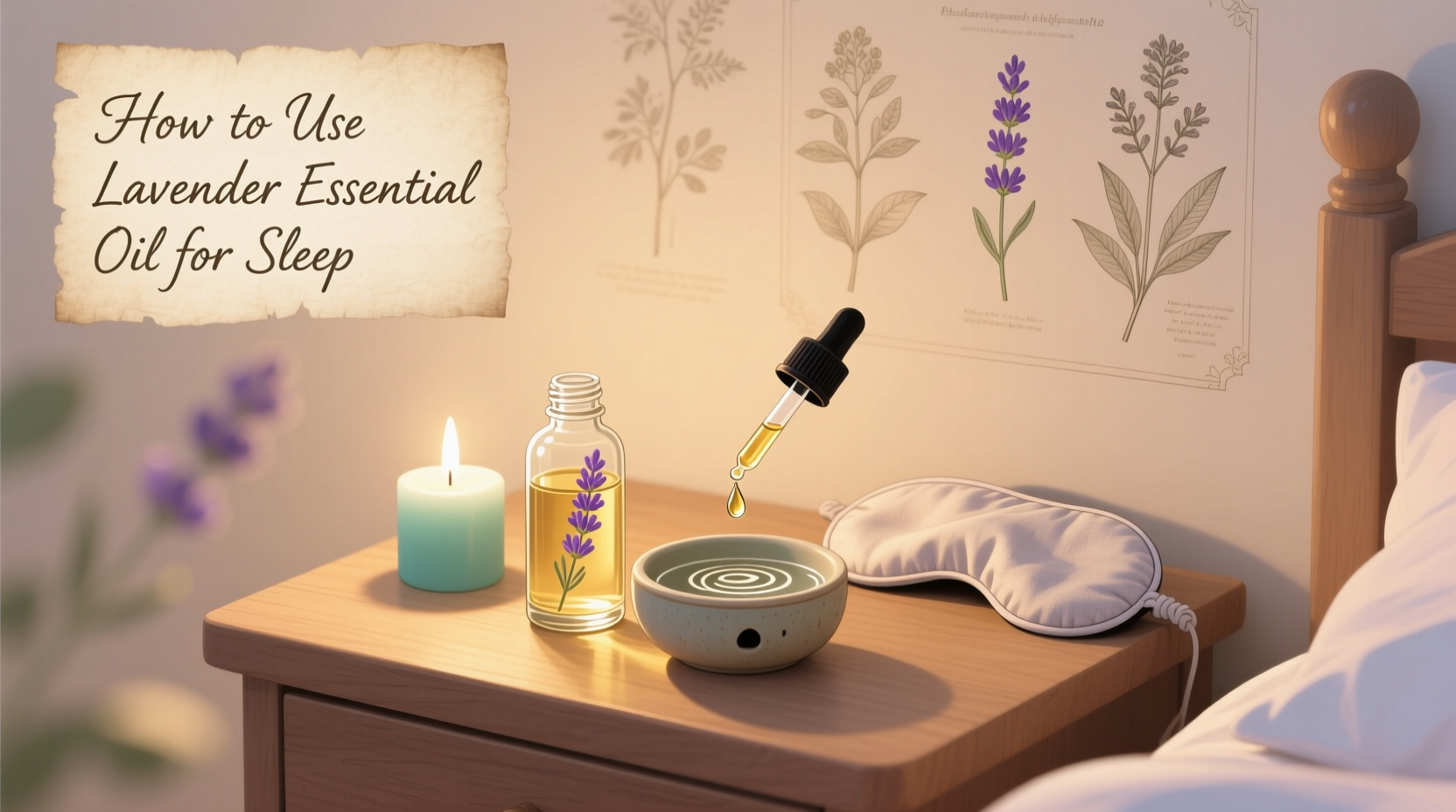 How to Use Lavender Essential Oil for Sleep