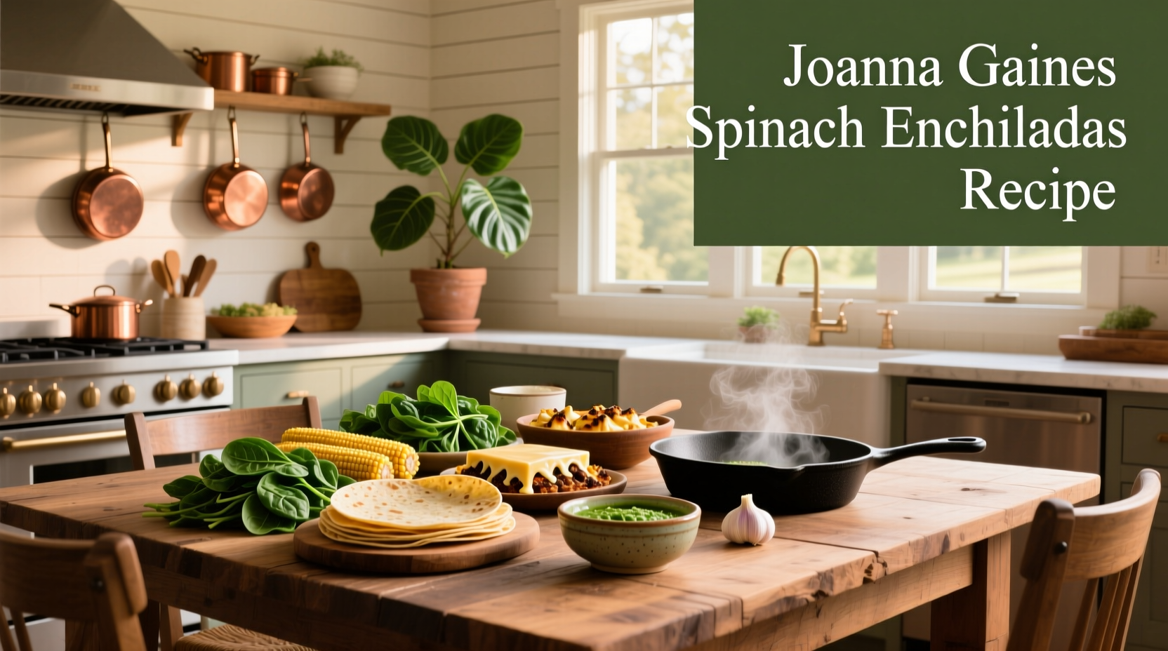 How to Make Joanna Gaines Spinach Enchiladas: A Complete Guide