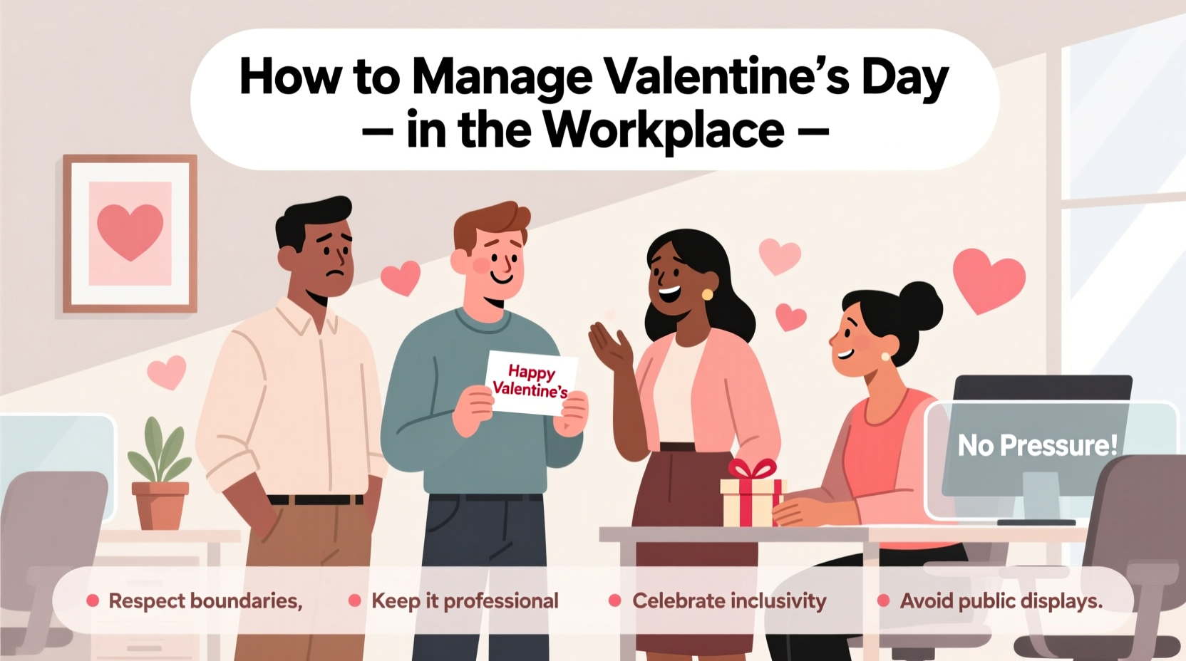 How to Manage Valentine's Day in the Workplace